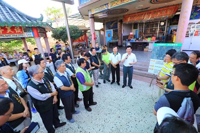 林市長視察北屯區第28公墓