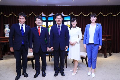 日本參議員訪台中 林市長邀參與花博