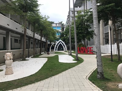 長青學苑周邊空地改善後