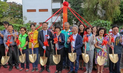 大雅上楓分館暨活動中心動土 111年啟用