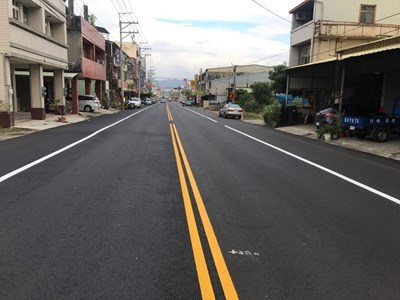 后里最重要聯絡道 甲后路2.1公里路平完成