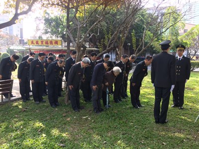 119消防節 中市悼念殉職消防及義消人員