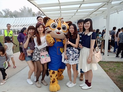 花博吉祥物定時定點亮相活動