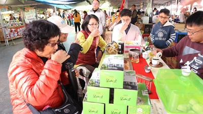 花博外埔園區好農市集展開「南投縣市週」展售豐富在地農產品