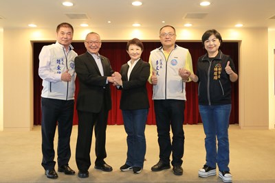 苗栗縣長、議長訪中市府 盧市長盼中彰苗投四縣市再擴大