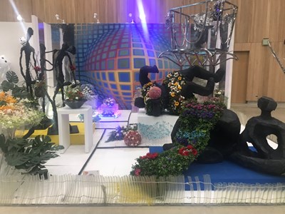 花卉裝置藝術參展作品