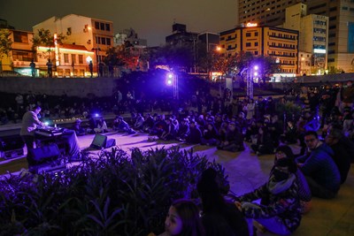 林強電音吸引逾千民眾熱烈參與