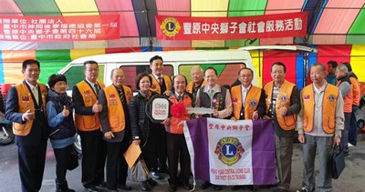 神岡後寮福德祠捐贈復康巴士 (2)