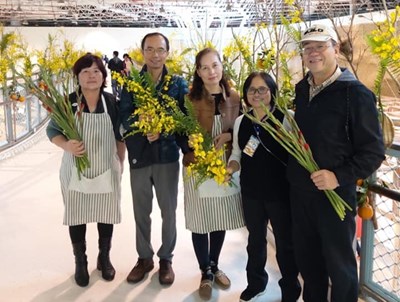 花博樂農館許願橋花 插花活動推廣在地柑橘及花卉3