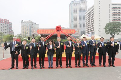 「勤美之森」開工 盧市長感謝勤美集團投資逾120億與市府共拼經濟