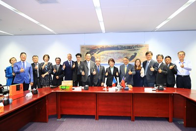 法國在台協會拜會盧市長 強化雙方交流合作