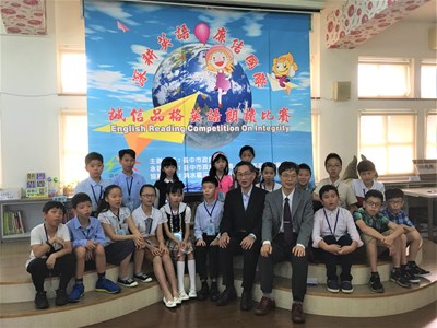 中市府英語廉潔朗讀比賽 盼扎根廉潔意識及國際防貪視野