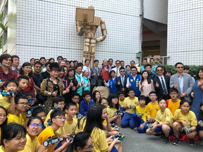 台中市北新自造教育及科技中心揭牌啟用