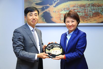 台灣美光記憶體股份有限公司董事長徐國晉拜會