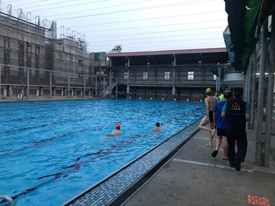 台中市龍井區三德游泳池開放