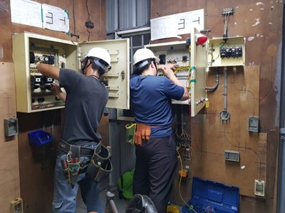 室內配線丙級證照班術科實作