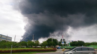 后里輪胎廠火警