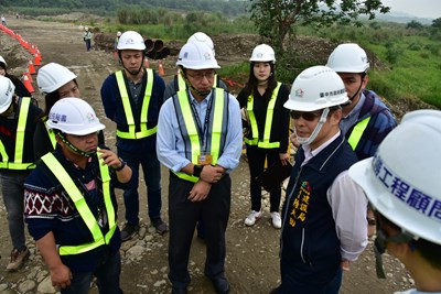 中市府積極落實溪尾大橋延伸段工程及防汛整備作業