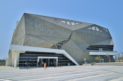 台中市海洋生態館外觀