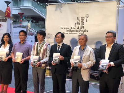 「勇士帶傷的吶喊」新書暨影像展記者會