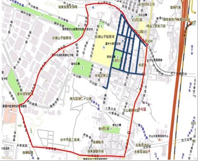 水壓降低及停水範圍地區