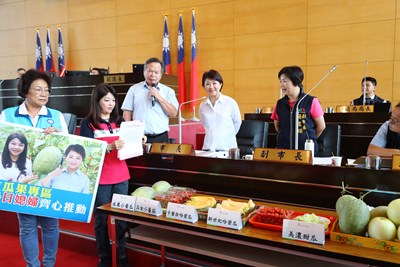 市長研議北上行政院會加強行銷台中優質農產品