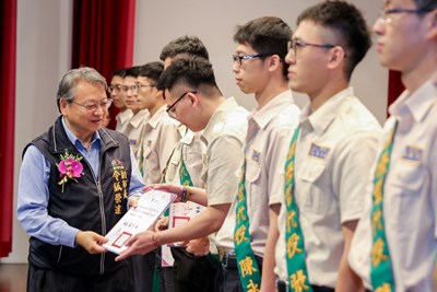 台中市108年役政表揚暨替代役備役役男