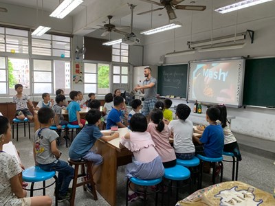 中市暑期英語國際生活營 手作埃及風味點心輕鬆學英文