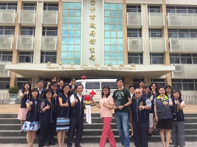 經綸實業有限公司捐贈救護車　中市衛生局感謝造福社會