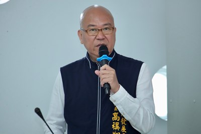 經發局長高禩翔進行台中購物節專案報告