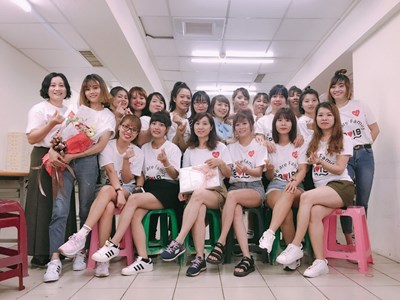 移工中文班學員