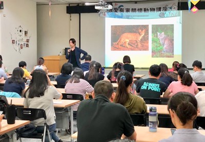 動保處邀請獸醫師舉辦浪愛有家關懷動物講座