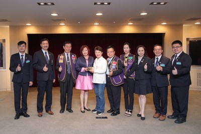 國際同濟會台灣總會拜會　盧市長盼讓愛發揮最大效益