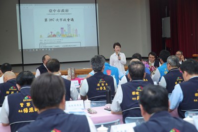 市政會議前進大肚 盧市長：認識地方做出因地制宜的政策