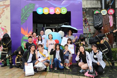 台中國際動漫博覽會今開展 忍者群及貝貝人偶驚喜快閃