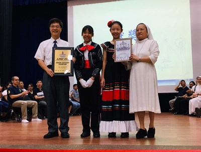 曉明女中管旗隊成績亮眼  榮獲亞洲青少年行進樂隊錦標賽總冠軍與金牌