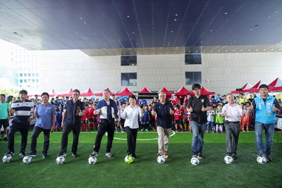 台中國小迷你足球賽登場 