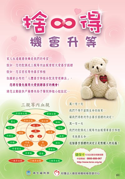 生命最後讓愛延續 中市府鼓勵做這件「最美的決定」