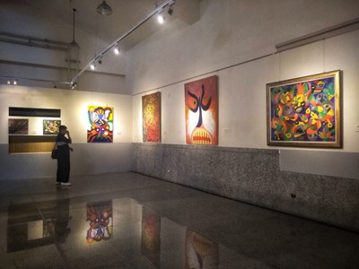 阿信•沙華克「信•洋」創作展在大雅原住民綜合服務中心開放免費入場參觀