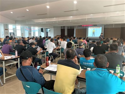 台中市政府建設局每年舉辦「景觀樹木教育訓練」