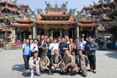 電影《海霧 驚滔駭浪》在大甲鎮瀾宮開鏡