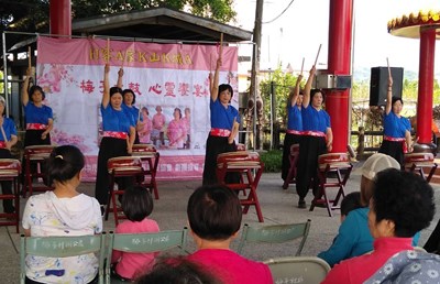 當太鼓技藝遇上客家歌謠 石岡梅子社區蛻變展新貌