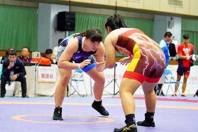108全國運角力76公斤級金牌張惠慈