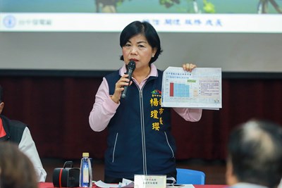 楊副市長要求台電落實減煤四成