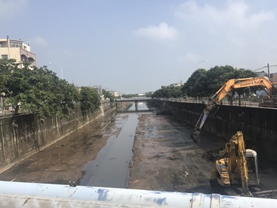 米粉寮排水-排水道清理-後