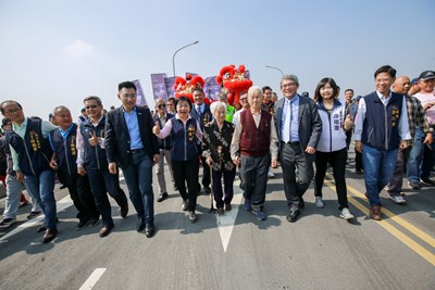 潭子區祥和路延伸銜接至豐原區鎌村路道路開闢工程完工啟用