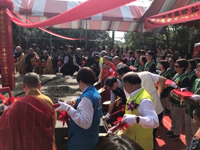 民政局長出席動土典禮