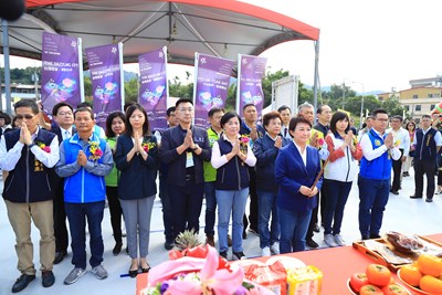 潭子聚興產業園區動土典禮   洪慈庸委員入鏡