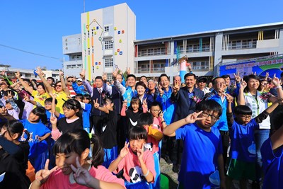 永順國小新校舍「順學樓」落成　盧市長：永遠快樂、順利學習