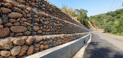 改善後之箱籠擋土牆